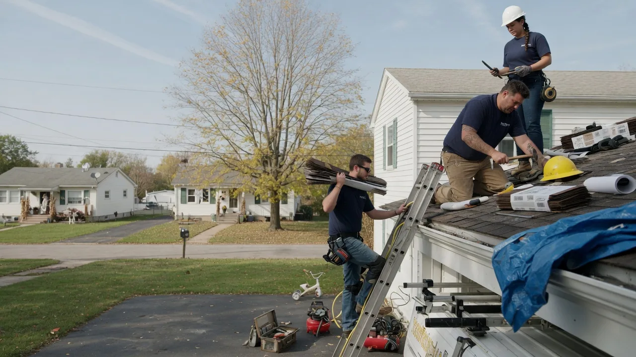 Local Roofing Contractors in Rosamond, IL near me